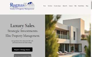 Rognas Team Realty & Management website