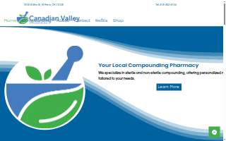 Canadian Valley Pharmacy website