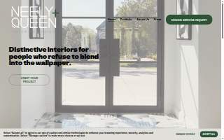 Neely+Queen Design website