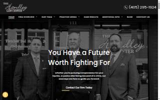 The Handley Law Center website
