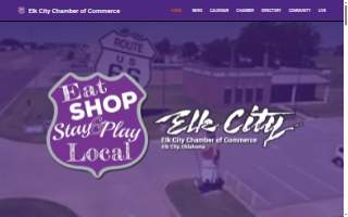 Elk City Chamber of Commerce website