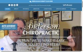 Anderson Chiropractic website