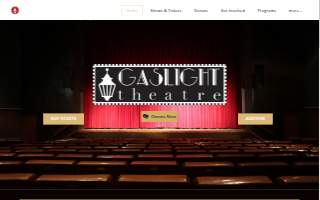 Gaslight Theatre website