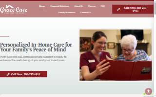 Grace Care - Home Care For Seniors website