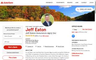 Jeff Eaton - State Farm Insurance Agent website