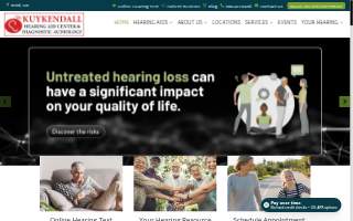 Kuykendall Hearing Aid Center website