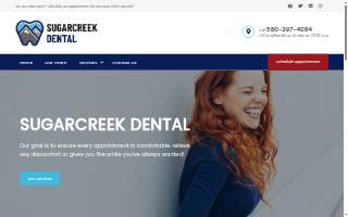 SugarCreek Dental website