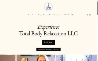 Total Body Relaxation LLC website