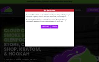Cloud Chaserz Glenpool Smoke Shop Vape website