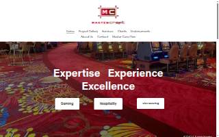 Mastercraft Floor Covering website