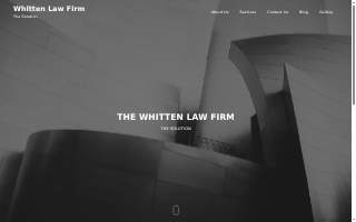Whitten Law Firm website