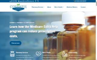 Cornwell Pharmacy website