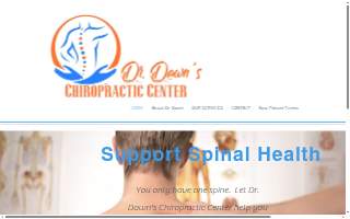 Dr. Dawn's Chiropractic Care Center website