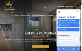 Gilded Plumbing website