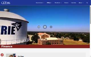 Guthrie City Treasurer website