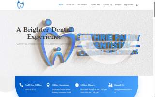 Guthrie Family Dentistry - Dr. Christy Heinze DDS website