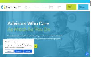 Credent Wealth Management of Jenks website
