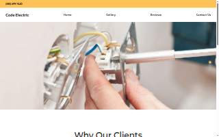 Code Electric LLC website