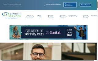 Complete Eye Care - Lawton website