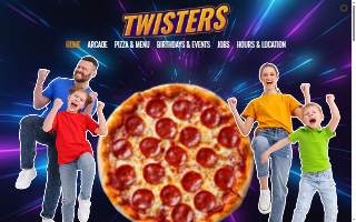 Twisters Arcade website