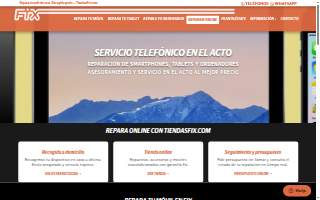 Fix My Phone Plus website