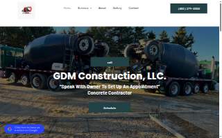 GDM Construction LLC. website