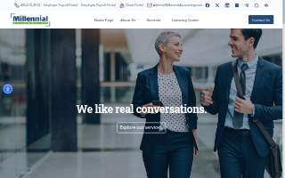 Millennial Accounting website