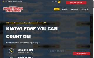 Affordable Transmissions LLC website