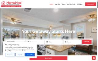 Homeland Plumbing website
