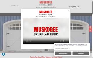Muskogee Overhead Door website