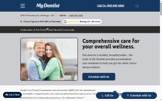 My Dentist website