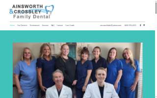 Ainsworth Family Dental website