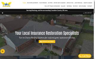 Chance Roofing Solutions website