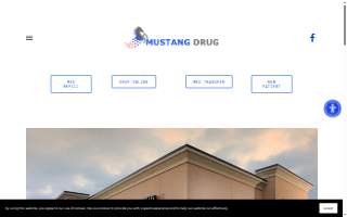 Mustang Drug website