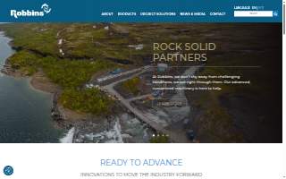 Robbins Roofing website