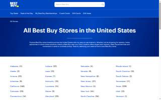 Best Buy of Norman website