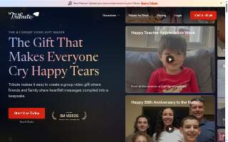 Tribute Memorial Care website