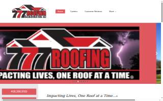 777 Roofing & Construction, LLC of Oklahoma City website
