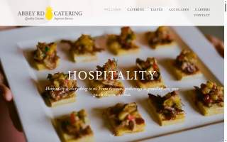 Abbey Road Catering website