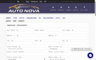 Auto Nova website