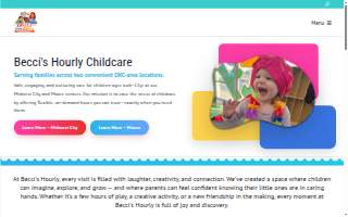 Becci’s Hourly Childcare - Midwest City website