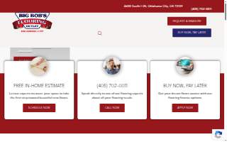 Big Bobs Flooring Outlet website
