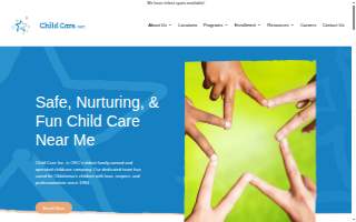Child Care Inc. | Acorn Children's Center website