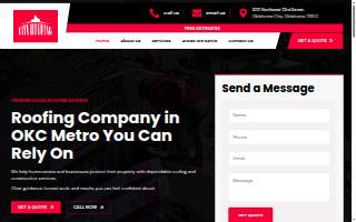 City Roofing and Construction website