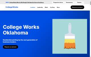 College Works Painting of Oklahoma City website