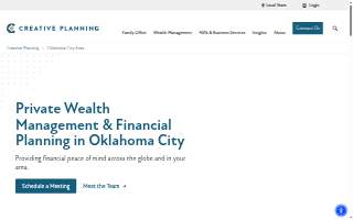 Creative Planning of Oklahoma City website