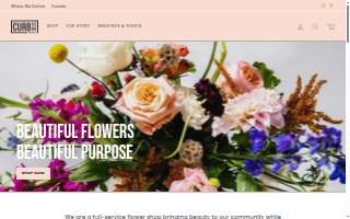 Curbside Flowers website