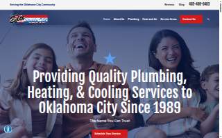 Edco Plumbing, Heating & Air website