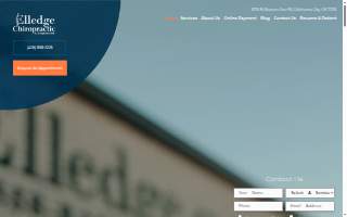 Elledge Chiropractic & Acupuncture website