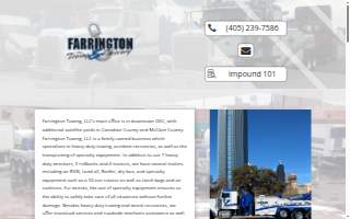 Farrington Towing And Recovery website